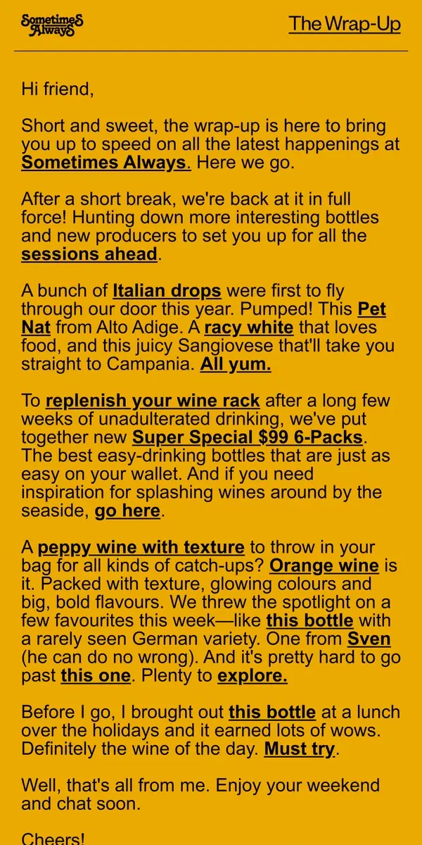 Email from Sometimes Always. 🗞️ The Wrap-Up: The Best of This Week In 60 Seconds