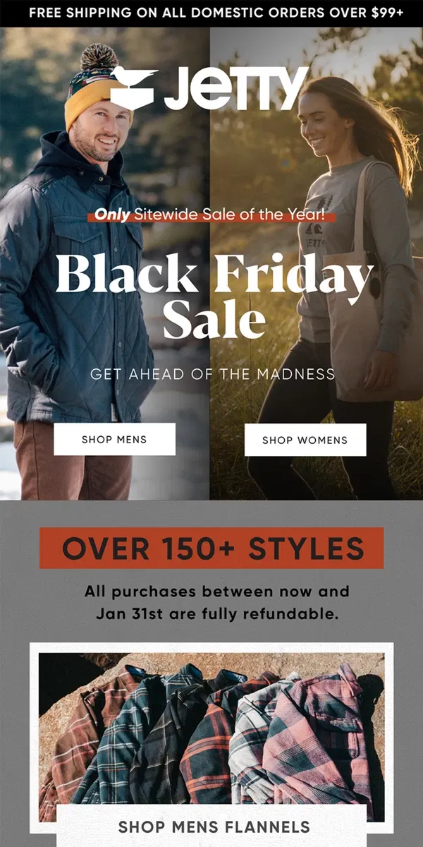 Email from Jetty. Black Friday Starts Now!