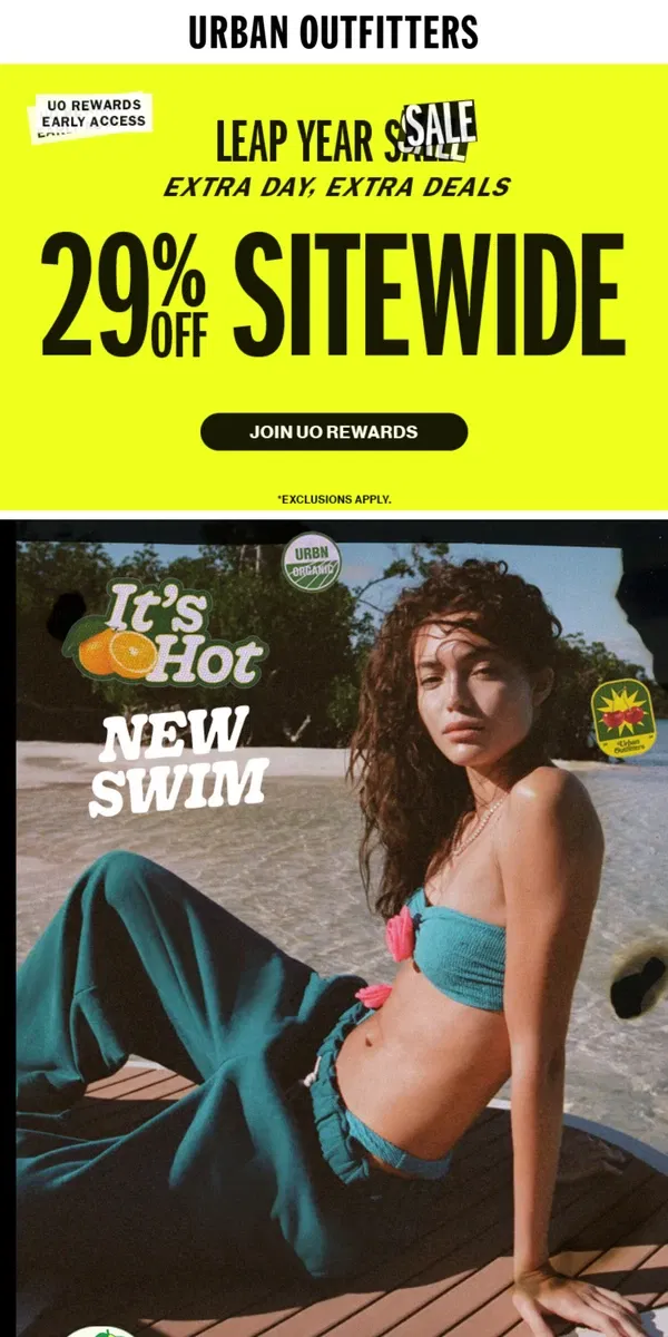 Email from Urban Outfitters. Out From Under Swim (+ 29% OFF with UO Rewards) →