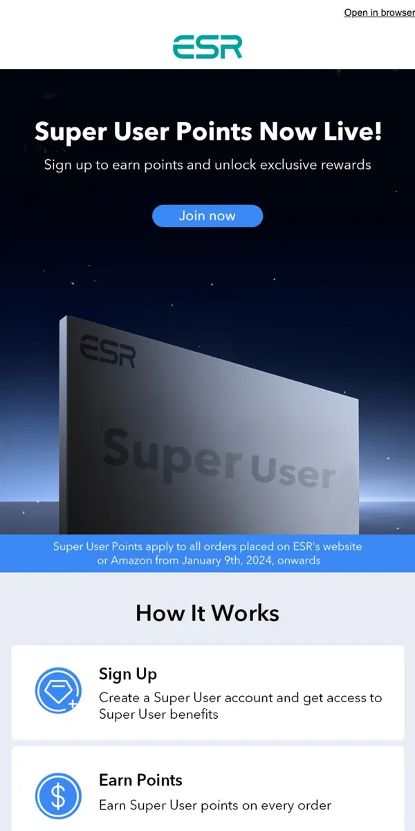 Email from ESR. Unleash the full power of MagSafe with new Qi2 chargers | ESR