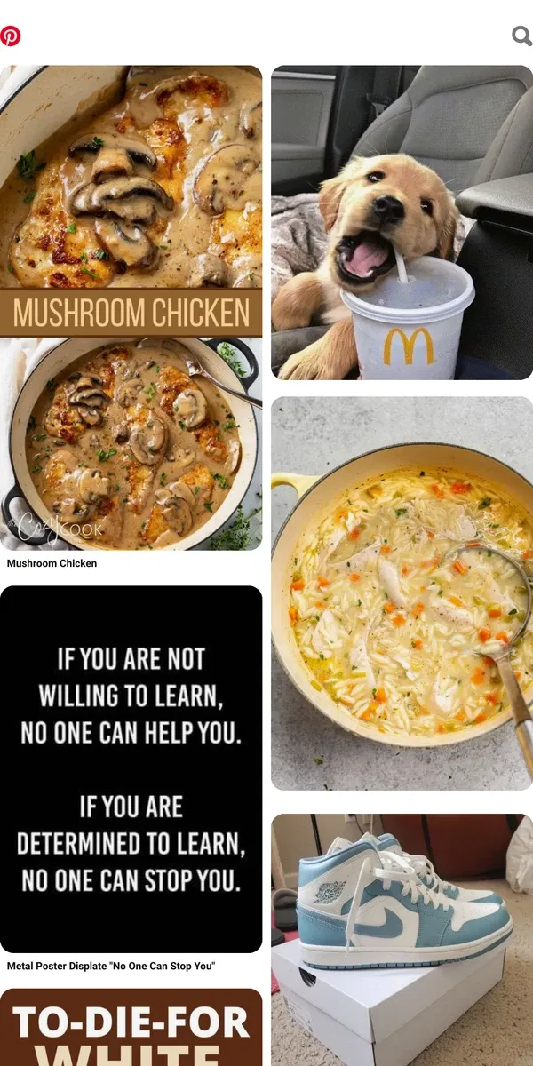 Email from Pinterest. [Name], these ideas are so you