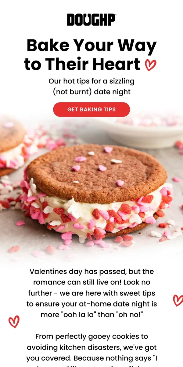 Email from Doughp. 🔥 Heat Up Your Love Life, Not Your Cookies!