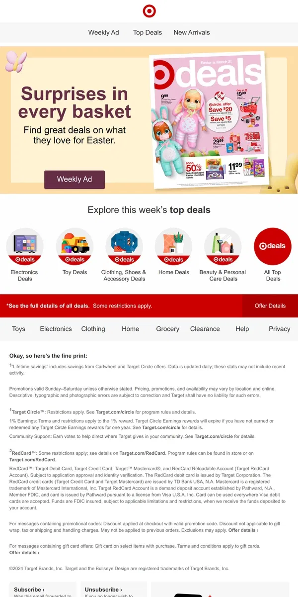 Email from Target. Your new Weekly Ad is here.