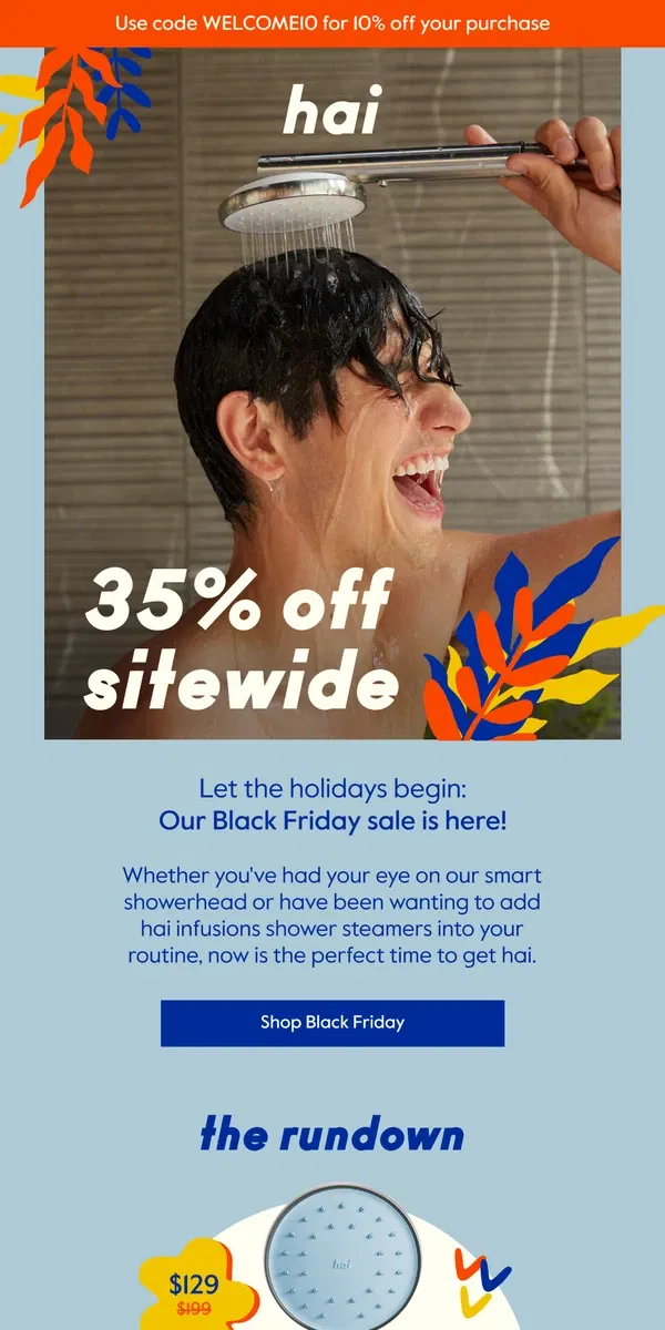 Email from hai. Black Friday starts NOW!