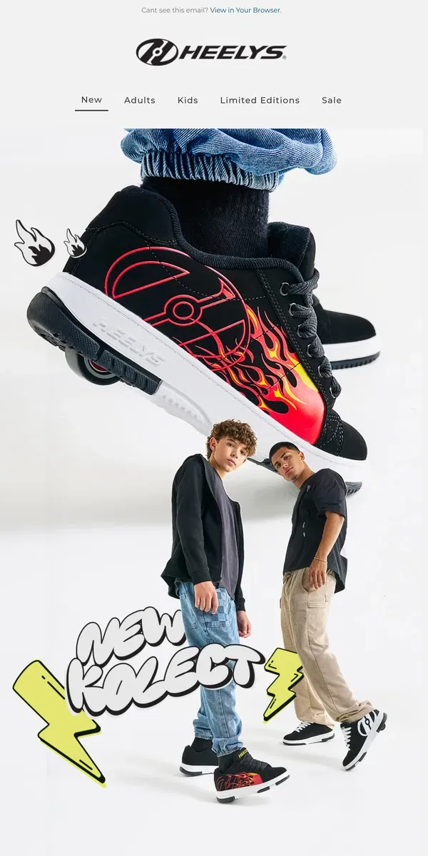 Email from Heelys. Just Roll With It...