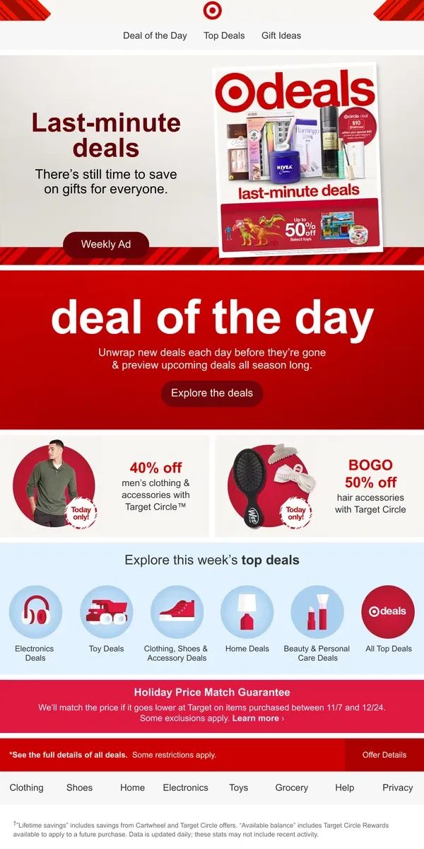 Email from Target. Your new Weekly Ad is here.