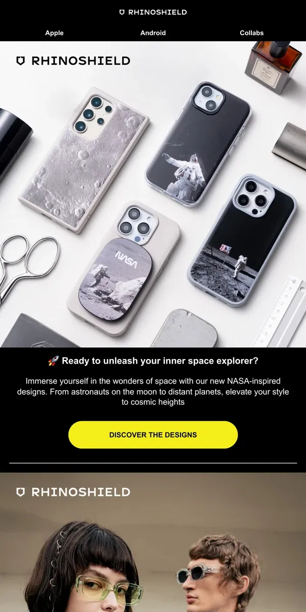 Email from RHINOSHIELD. 🚀 Ready to unleash your inner space explorer?