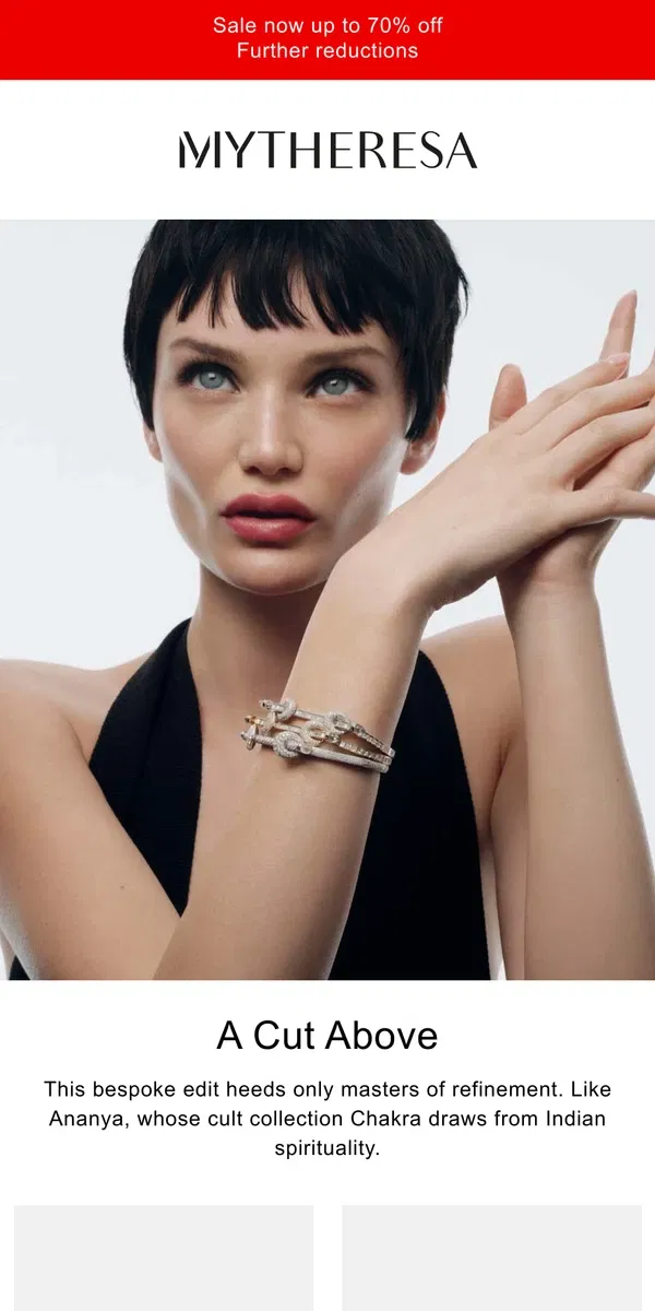 Email from Mytheresa. 3 fine jewelry brands you need to know