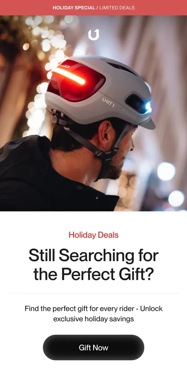 Email from UNIT 1. Search No More: The Perfect Gift Awaits 🎁