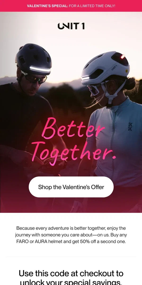 Email from UNIT 1. Valentine’s Day Special: Make the Journey Memorable