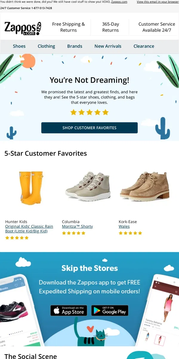 Email from Zappos. What?! There's more? YAY!