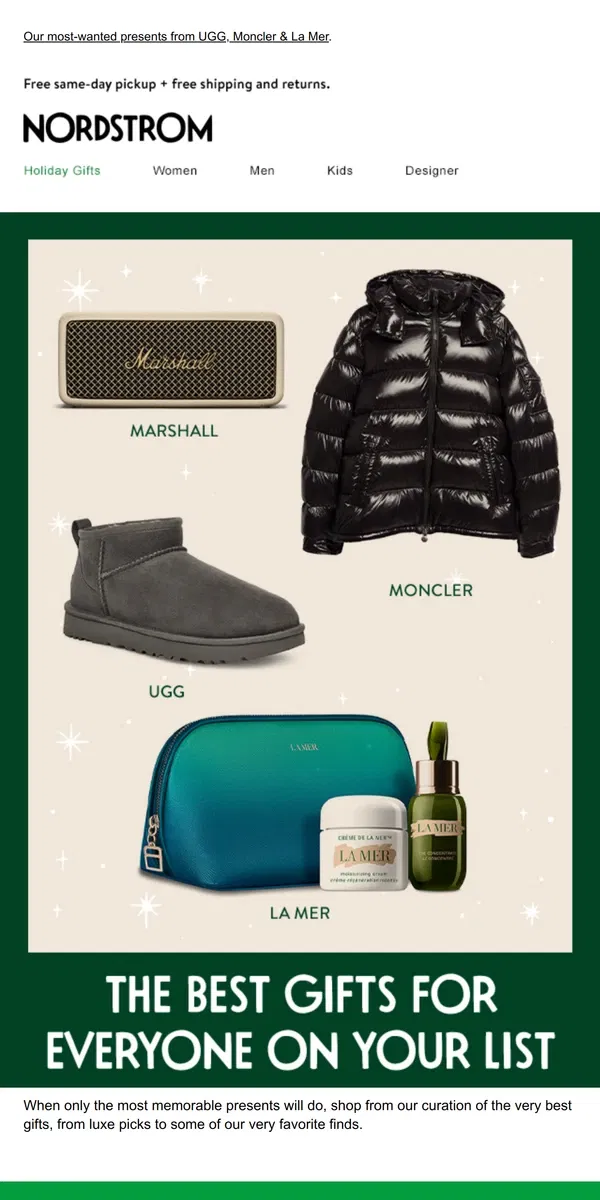 Email from Nordstrom. Explore our gift guide 🎁