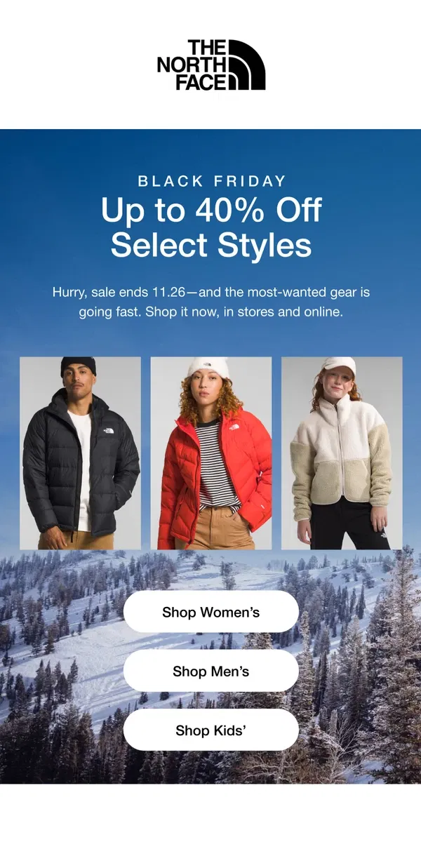 The North Face Emails Newsletters Page 11