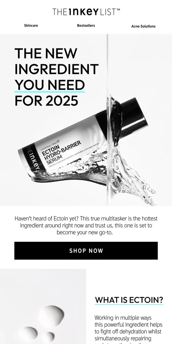 Email from The INKEY List. ✨ 2025’s hero ingredient has landed ✨