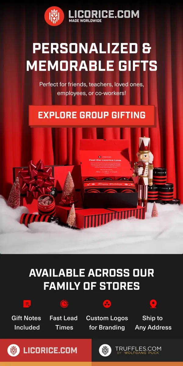 Email from Licorice.com. Best Corporate Gifts of 2024 🎁