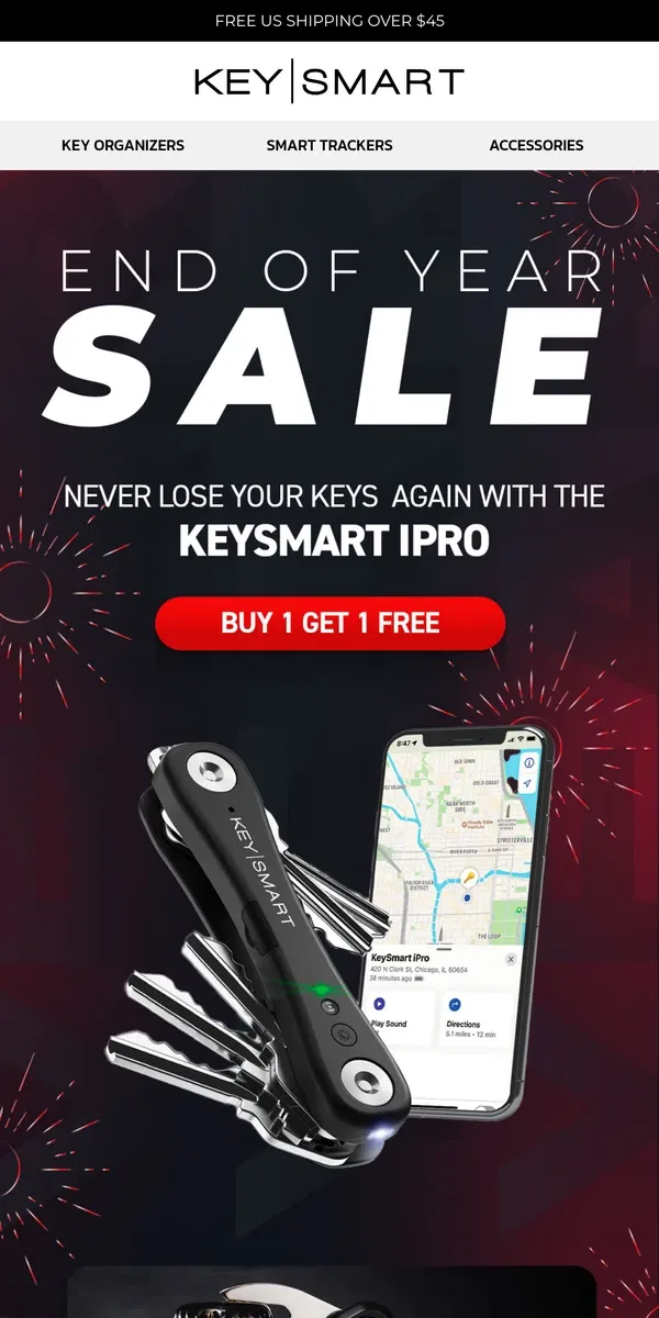 Email from KeySmart. 😡 where the #&@* did I put my keys?!