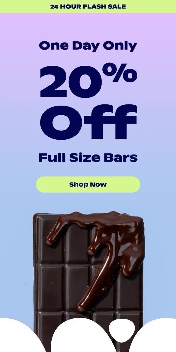 Email from Oobli. 20% OFF FLASH SALE! Use code FLASH20