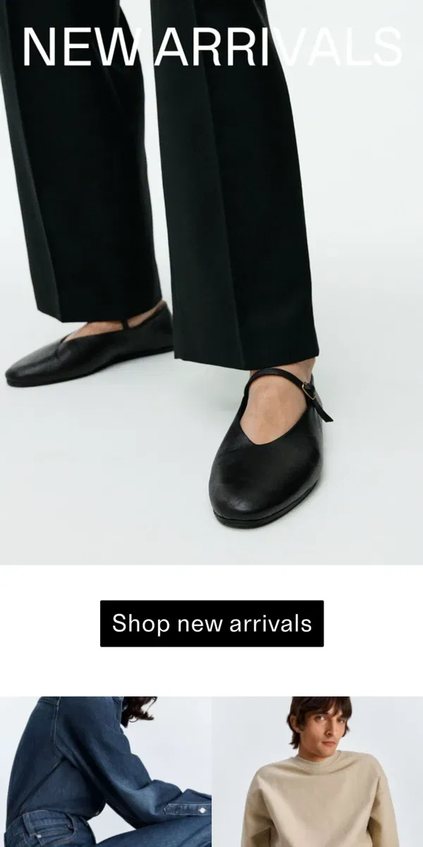 Email from ARKET. New in womenswear