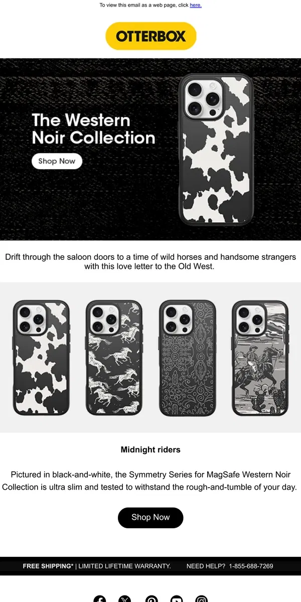 Email from OtterBox. You had me at howdy