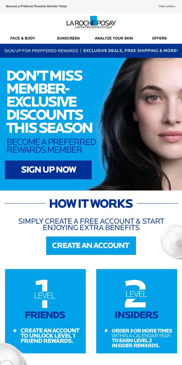 Email from La Roche-Posay. Enjoy Exclusive Discounts this Holiday Season