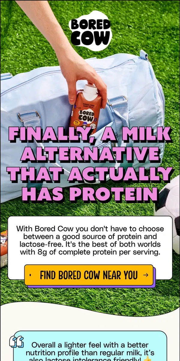 Email from Bored Cow. Something that's really scary?