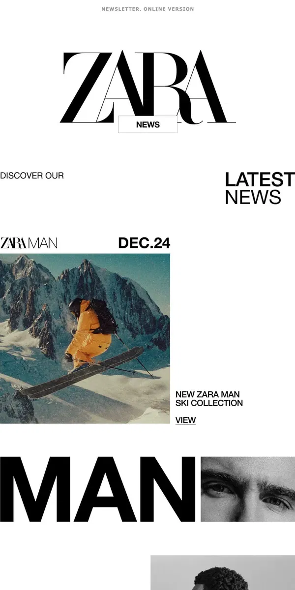 Email from Zara. Explore our newest collections