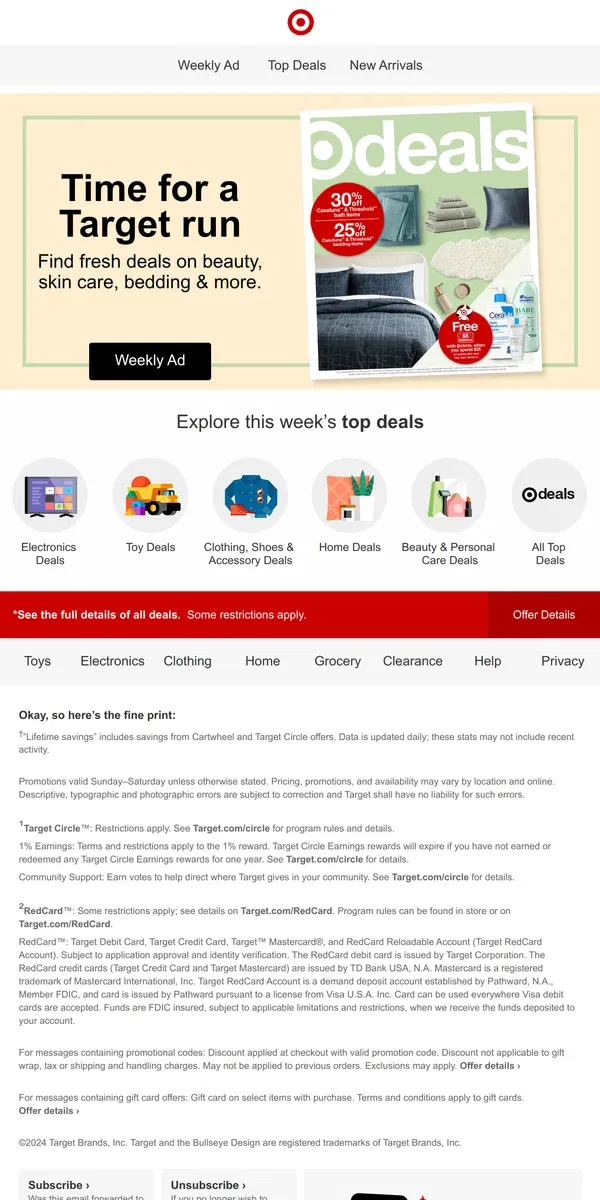 Email from Target. Your new Weekly Ad is here.