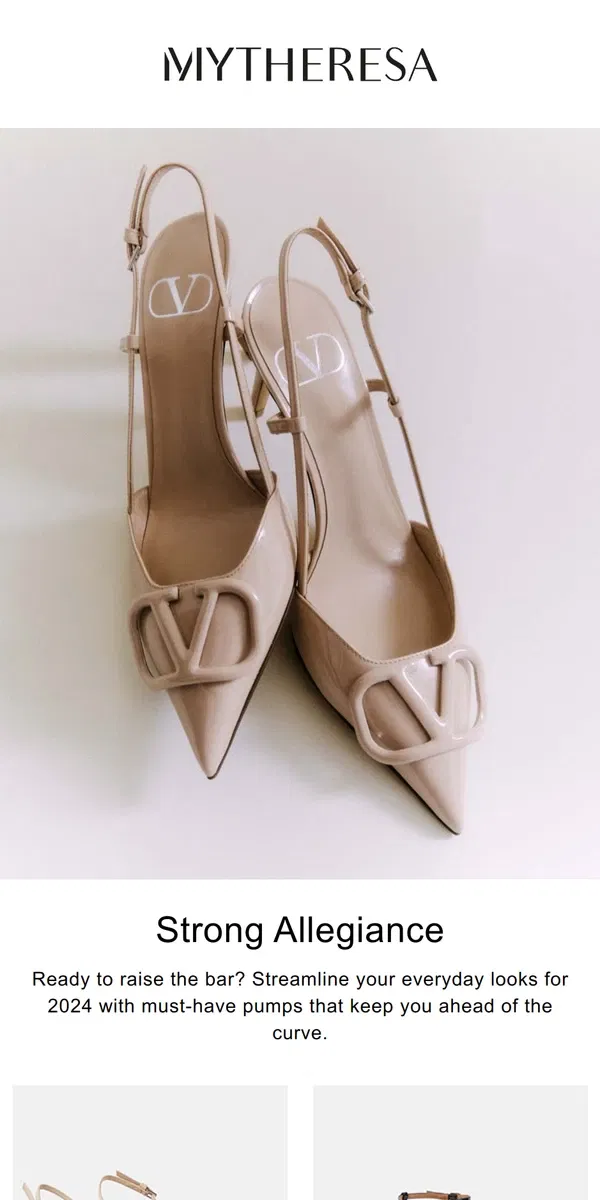 Email from Mytheresa. 👠 Classic pumps you can always rely on 