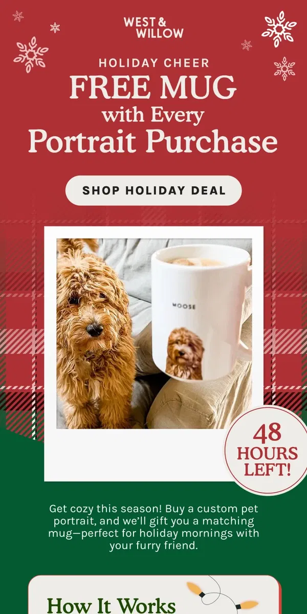 Email from West & Willow. Ends Tomorrow: Early Black Friday FREE Mug BOGO 🎁⌛