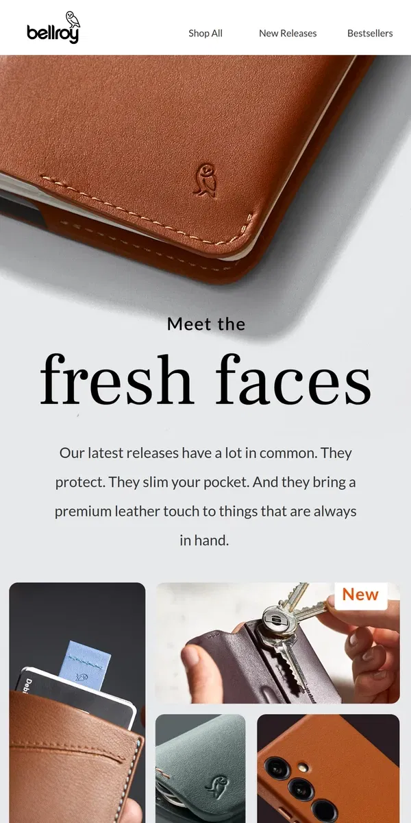 Email from Bellroy. What’s new.