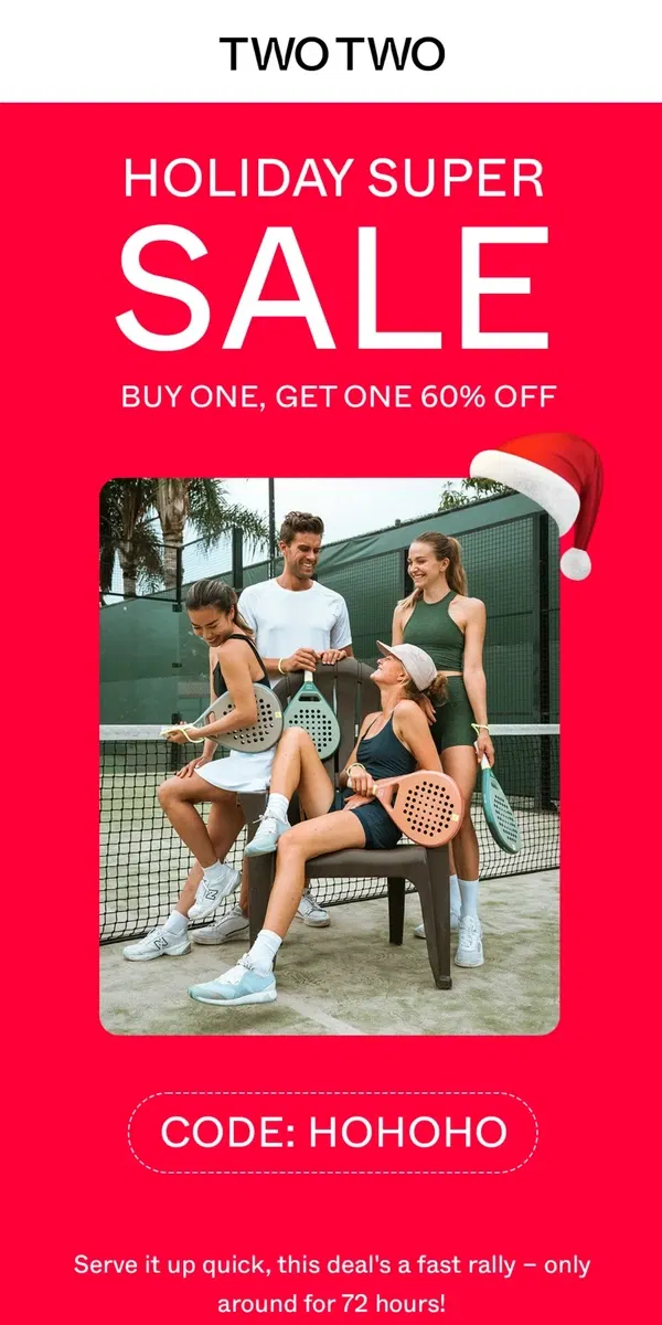 Email from TWOTWO. ❗BOGO 60% OFF❗