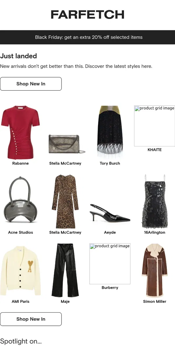 Email from FARFETCH. See what's new in