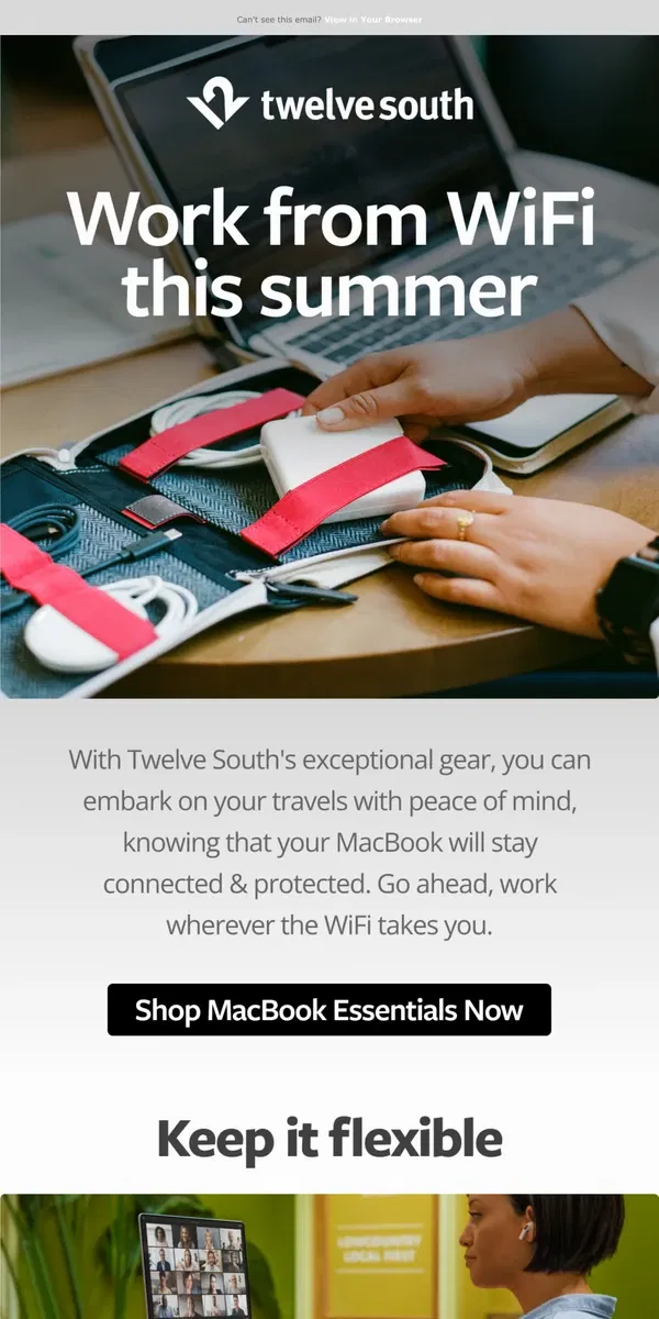 Email from Twelve South. Find out what you need to make MacBook travel a breeze...