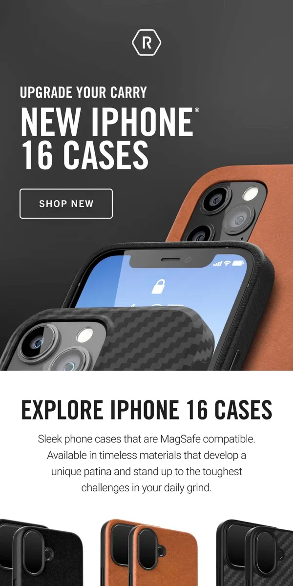 Email from The Ridge. NEW Phone Cases