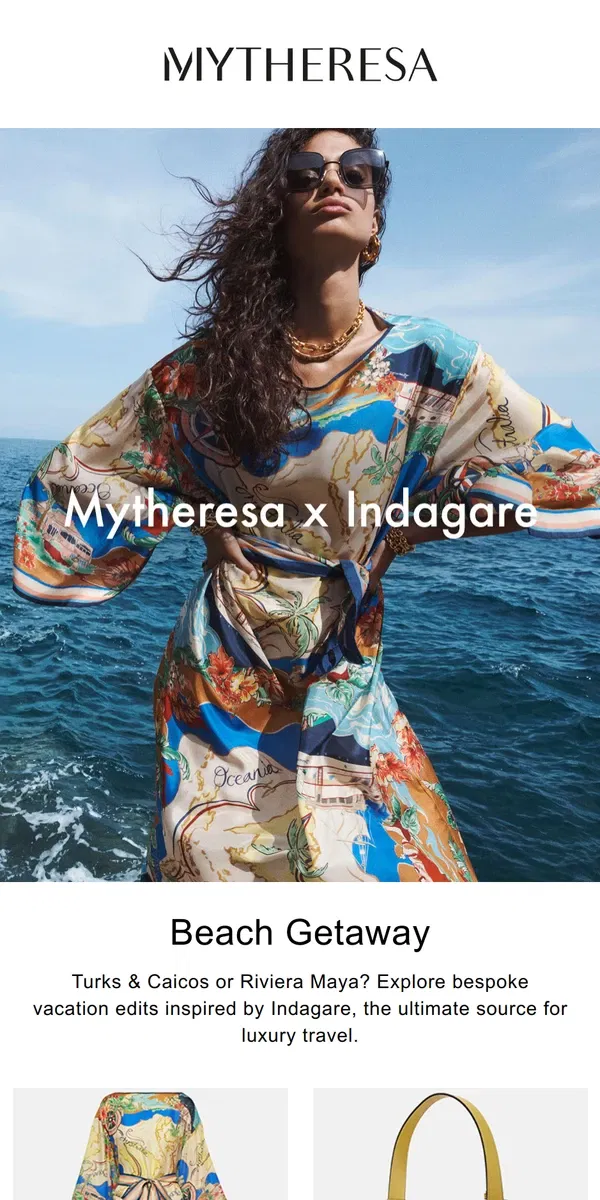 Email from Mytheresa. Planning your next dream vacation? 