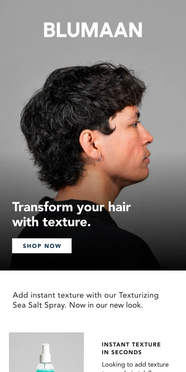 Email from BluMaan. Textureless hair? Let's fix that