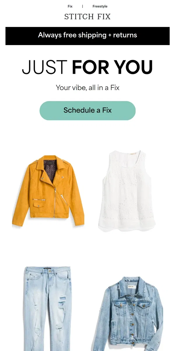 Email from Stitch Fix. Ok, this is pretty major