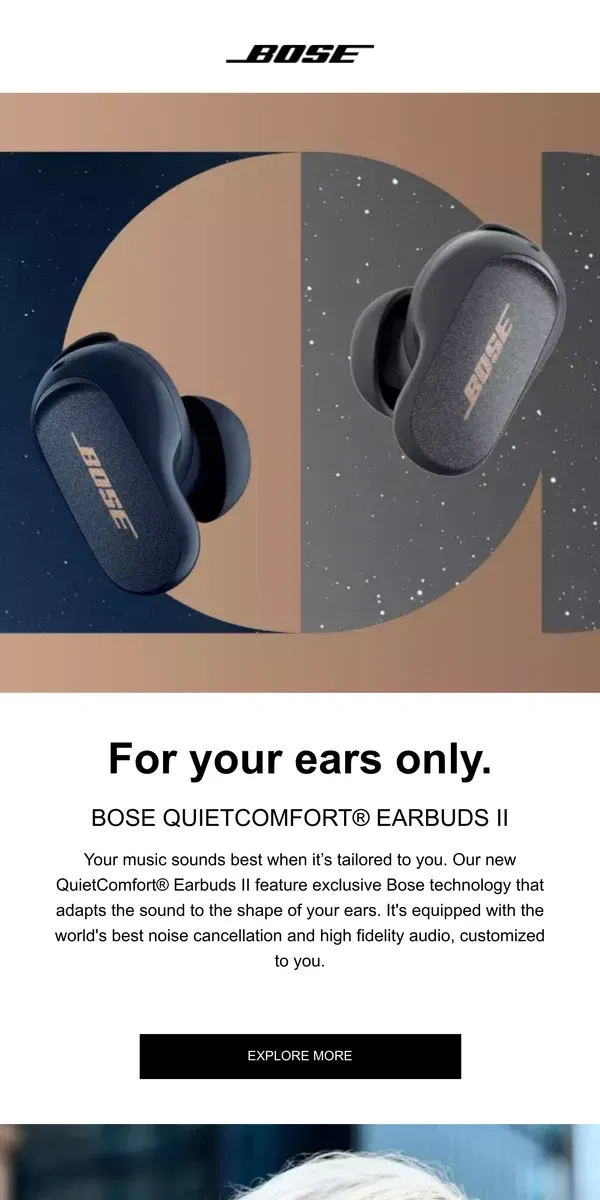 Email from Bose. The latest sound innovation is here!