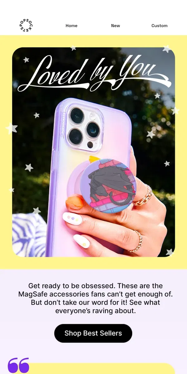 Email from PopSockets. ⭐️⭐️⭐️⭐️⭐️ Accessories