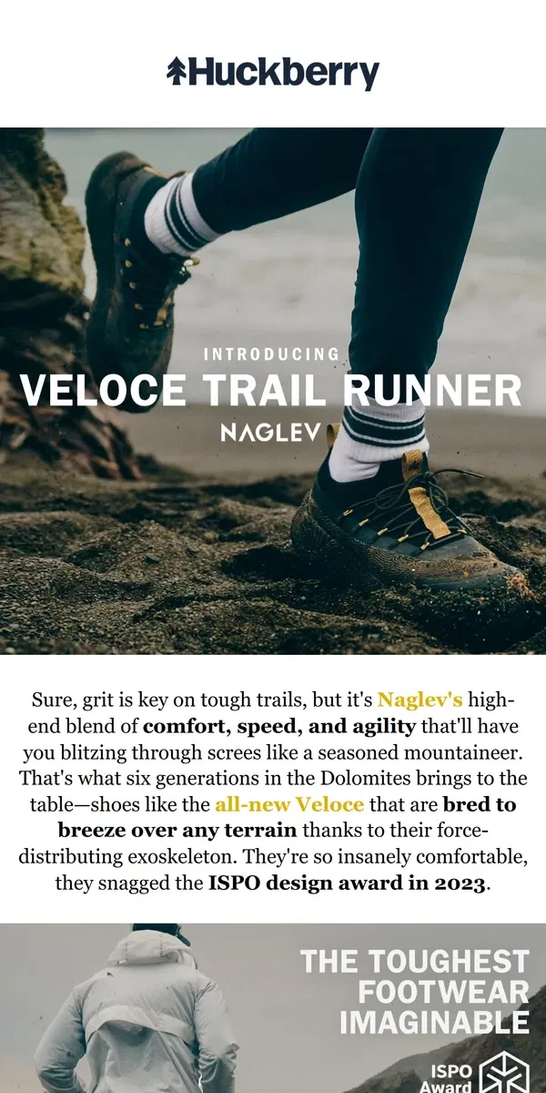 Email from Huckberry. The Jacket Every Man Should Own Once in His Life