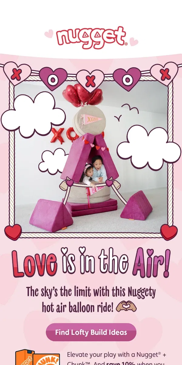 Email from Nugget. Valentine's plans up in the air?