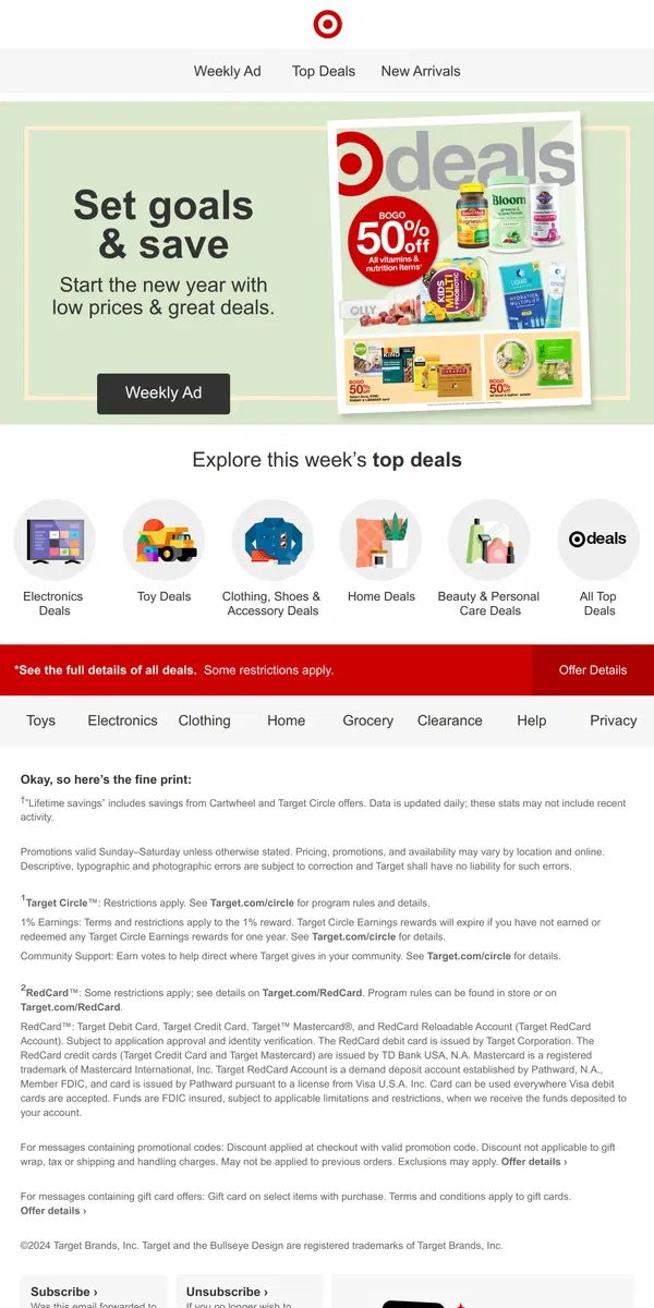 Email from Target. Plan your Target run with great deals from the Weekly Ad.