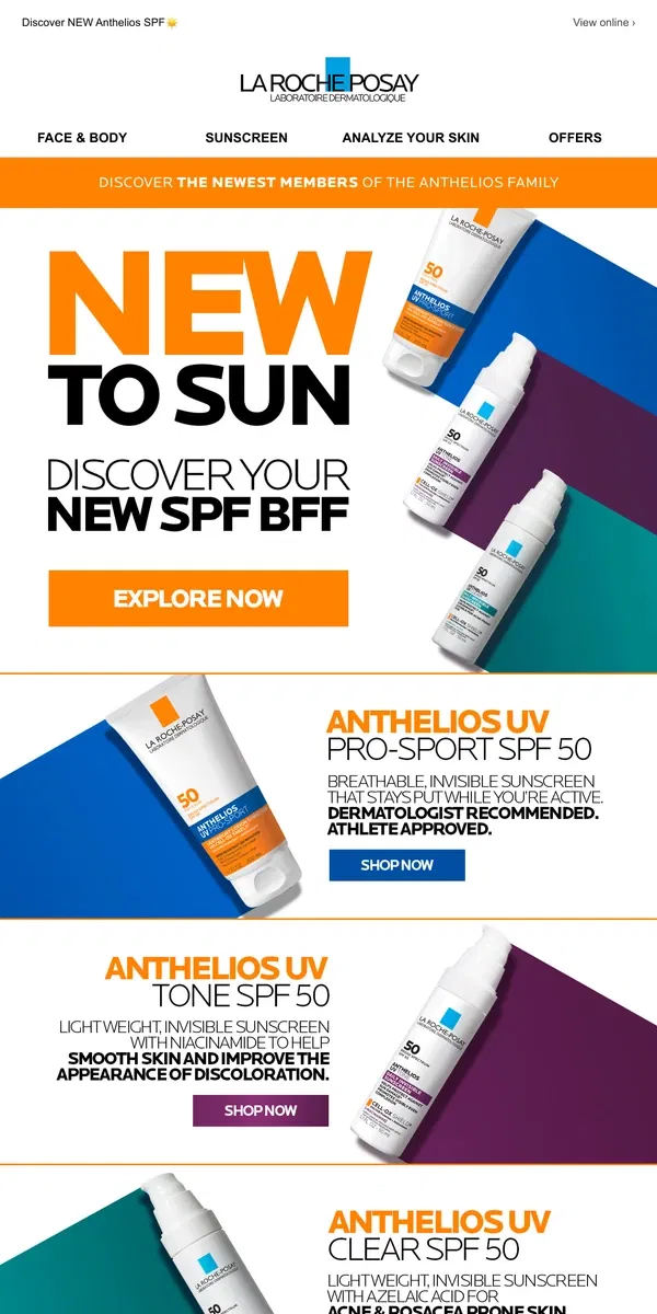 Email from La Roche-Posay. Did you wear your SPF today?