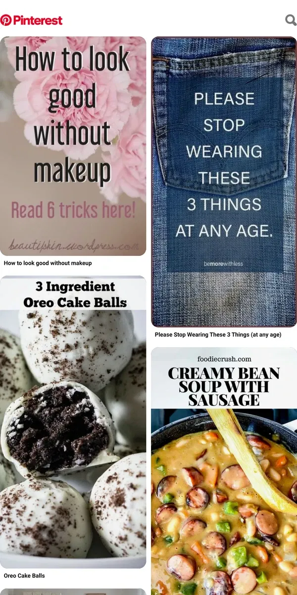 Email from Pinterest. ❤ [Name], these ideas are so you