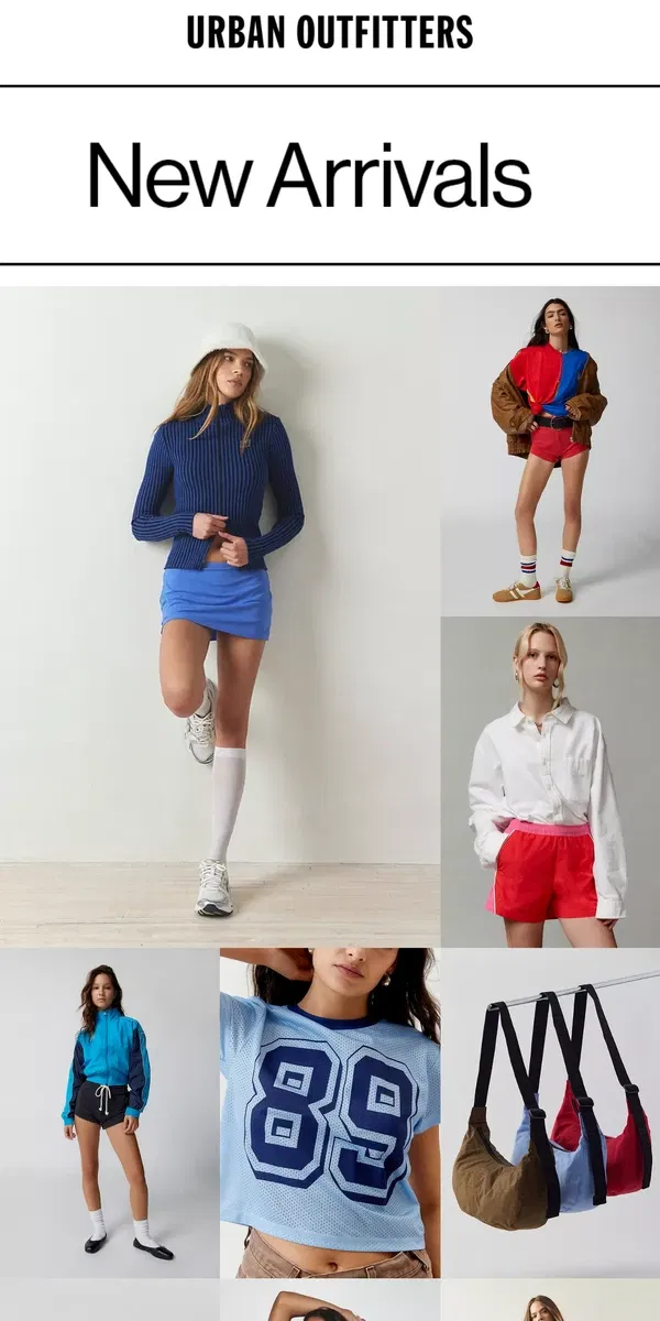 Email from Urban Outfitters. so much NEW this week →