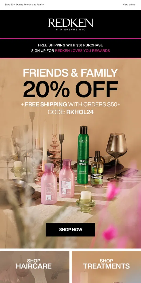 Email from Redken. ⌛Time is Running Out!