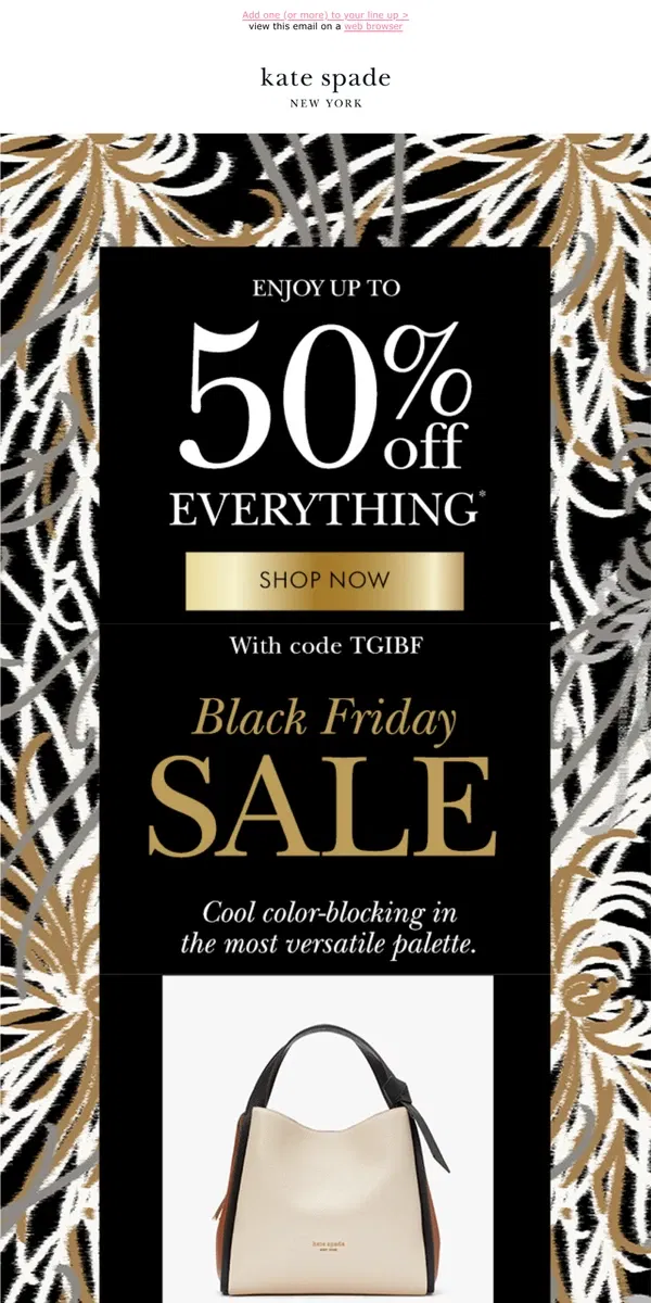 Black friday 2018 kate spade online