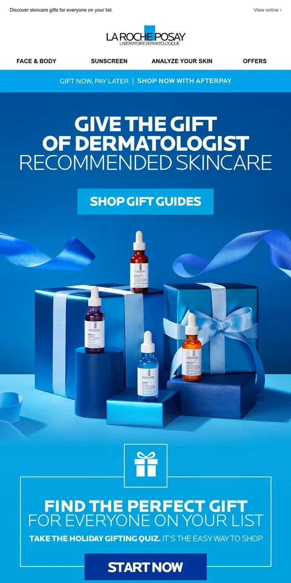 Email from La Roche-Posay. The easy way to shop 🎁