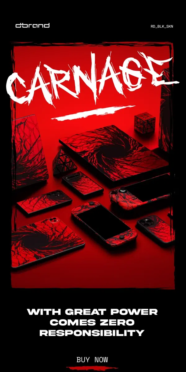 Email from dbrand. We're unleashing Carnage 🕷