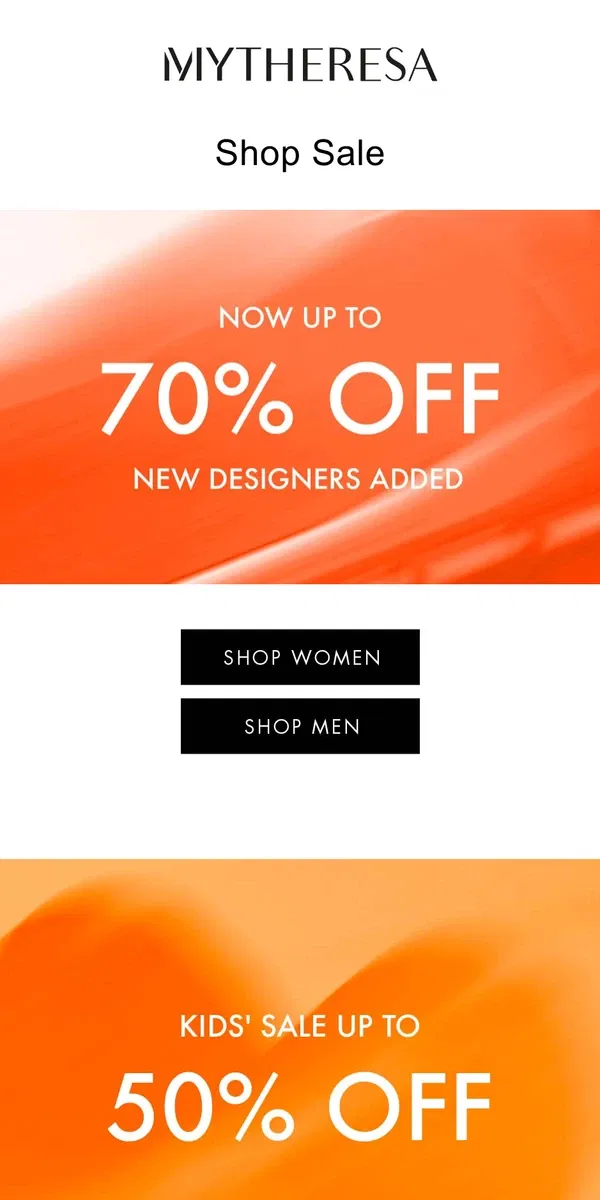 Email from Mytheresa. Sale: Up to 70% off Jimmy Choo, Jacquemus, Khaite, and more